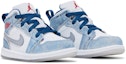 Cheap (TD) Air Jordan 1 Mid SE 'French Blue' Prancis Biru DR6236-401