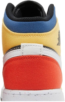 (Grade School) Air Jordan 1 Mid SE 'Multi-Color Canvas' DV1316-100 Sizing (Grade School) Air Jordan 1 Mid SE 'Multi-Color Canvas' DV1316-100