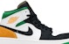 Air Jordan 1 Mid SE 'Oakland' Lelaki Wanita Sneakers 852542-101