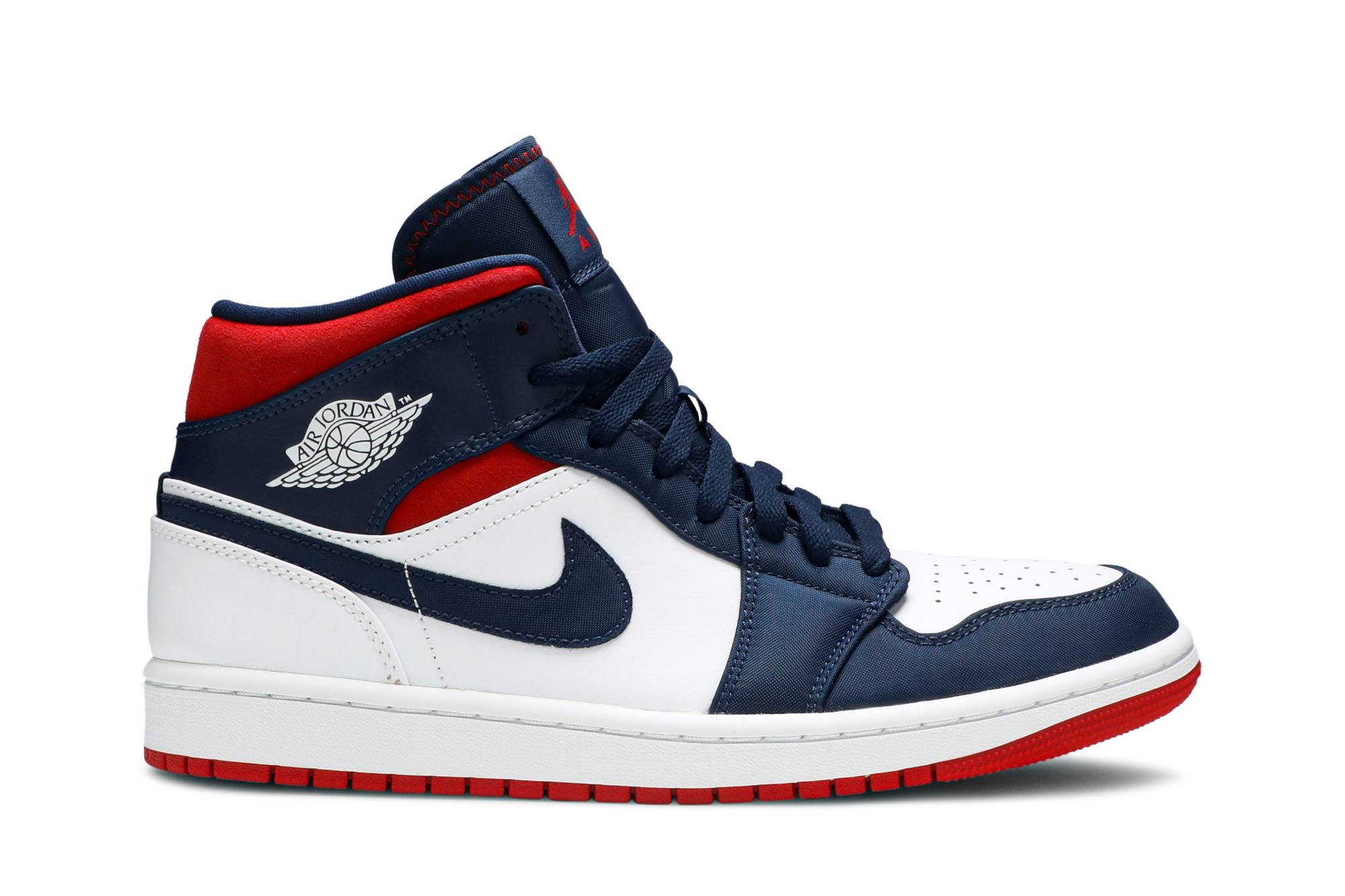 Air Jordan 1 Mid SE Olympic 852542-104 Nicesnk