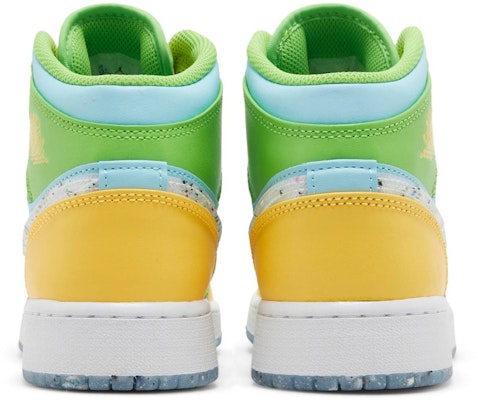 (Grade School) Air Jordan 1 Mid SE 'Recycled Grind' DX4368-400 Details for (Grade School) Air Jordan 1 Mid SE 'Recycled Grind' DX4368-400