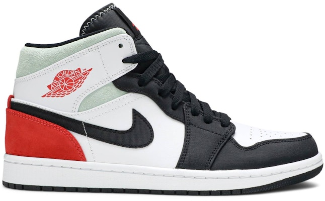 Air jordan 1 red 2025 mid