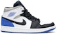 Air Jordan 1 Mid SE 'Royal Black Toe' Lelaki Hitam Diraja. 852542-102