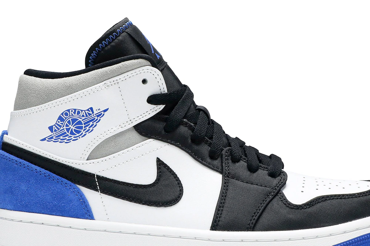 Air Jordan 1 Mid SE 'Royal Black Toe' 852542-102