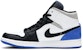 Air Jordan 1 Mid SE 'Royal Black Toe' Lelaki Hitam Diraja. 852542-102