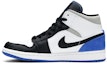 Lookbook Air Jordan 1 Mid SE 'Royal Black Toe' Lelaki Hitam Diraja. 852542-102
