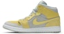 Air Jordan 1 Mid SE 'Coklat Kelabu Kuning' DA4666-001