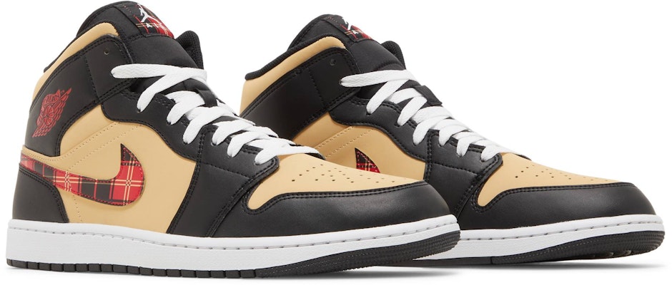 Air Jordan 1 Mid SE 'Tartan Swoosh' DZ5329-001 Cheap Air Jordan 1 Mid SE 'Tartan Swoosh' DZ5329-001