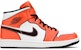 Air Jordan 1 Mid SE 'Turf Orange' Lelaki/Wanita Sneakers DD6834-802