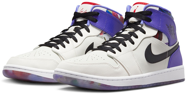 Air Jordan 1 Mid SE ‘情人節花卉’ FD4330-101 Lookbook Air Jordan 1 Mid SE ‘情人節花卉’ FD4330-101