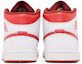 Details for Air Jordan 1 Mid SE ''Blanc Dune Rouge'' FJ3458-160