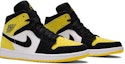 Cheap Air Jordan 1 Mid SE 'Yellow Toe' 852542-071 (Warna Kuning)