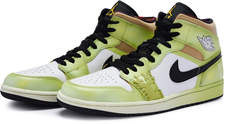 Air Jordan 1 Mid SE 'Yu Ye Lu Ming' DQ8417-071-447580 Lookbook Air Jordan 1 Mid SE 'Yu Ye Lu Ming' DQ8417-071-447580