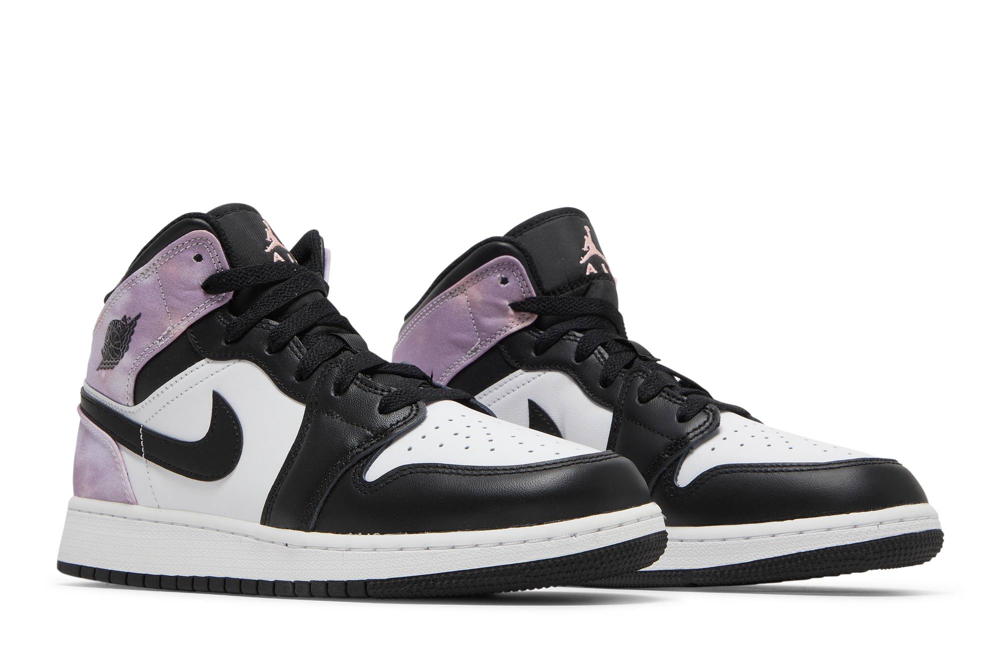 Varsity Purple Air Jordan Mid Lila Schwarz Top Air Jordans Black - Main Image