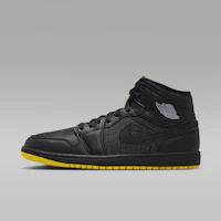 Air Jordan 1 Mid SE Black/Optic Yellow/Silver IO2052-001 Air Jordan 1 Mid SE Black/Optic Yellow/Silver IO2052-001