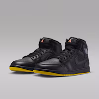 Purchase Air Jordan 1 Mid SE 黑色/亮黃/銀色 IO2052-001