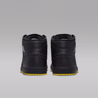 Details for Air Jordan 1 Mid SE 黑色/亮黃/銀色 IO2052-001