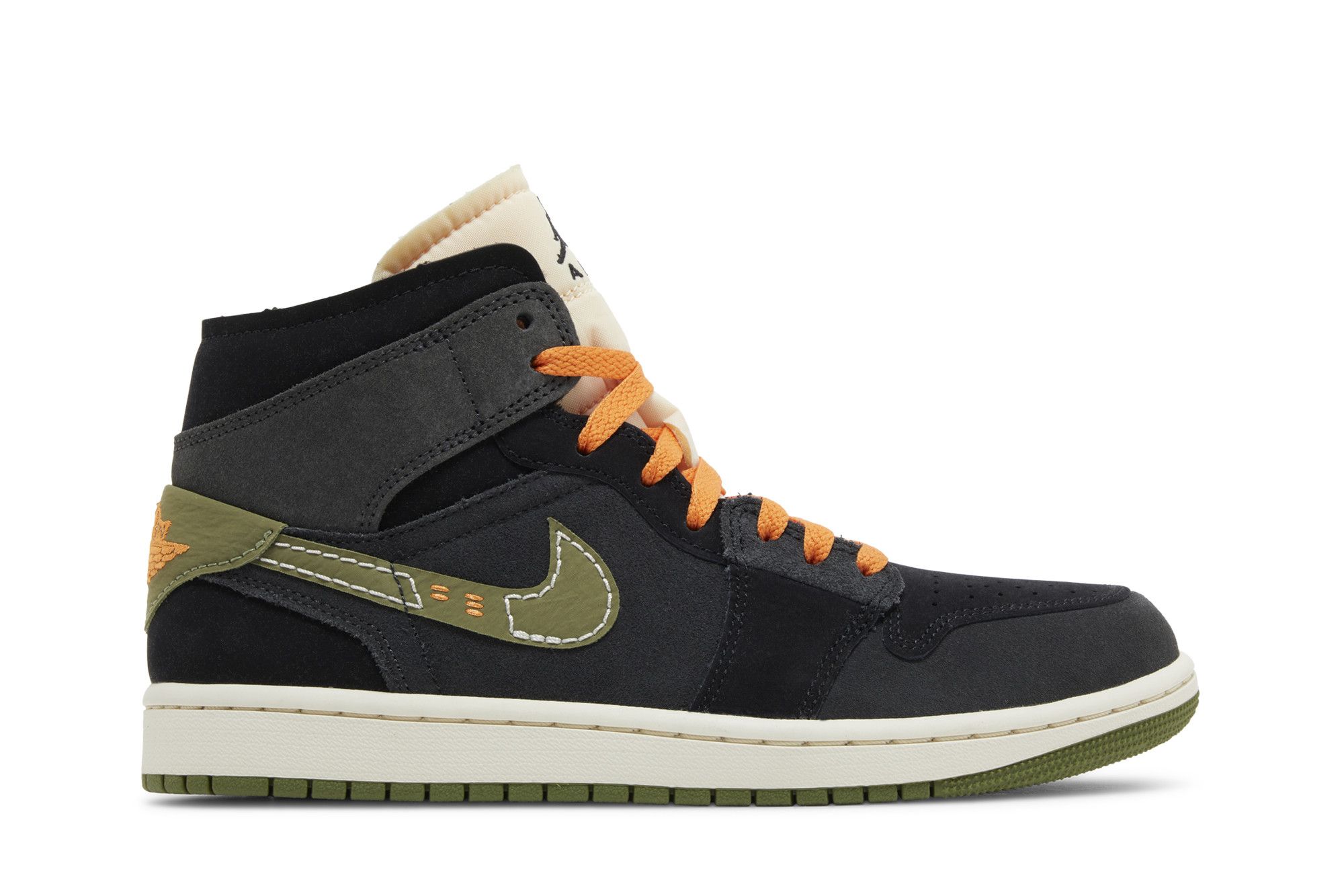 Air Jordan 1 Mid SE Craft 'Anthracite Sky J Light Olive' FD6817-003