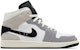 Air Jordan 1 Mid SE Craft 'Cement Grey' Kelabu Simen DZ4136-002
