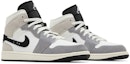 Cheap Air Jordan 1 Mid SE Craft 'Cement Grey' Kelabu Simen DZ4136-002