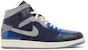 Air Jordan 1 Mid SE Craft 'Inside Out - Obsidian' Dalam Bahasa Melayu DR8868-400