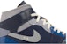 Air Jordan 1 Mid SE Craft 'Inside Out - Obsidian' Dalam Bahasa Melayu DR8868-400