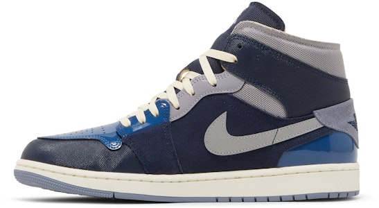 Air Jordan 1 Mid SE Craft '內外反轉 - 暗夜藍' DR8868-400 Lookbook Air Jordan 1 Mid SE Craft '內外反轉 - 暗夜藍' DR8868-400