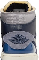 Air Jordan 1 Mid SE Craft 'Inside Out - Obsidian' Pria/Wanita Sneaker DR8868-400 Sizing Air Jordan 1 Mid SE Craft 'Inside Out - Obsidian' Pria/Wanita Sneaker DR8868-400