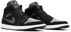 Cheap Air Jordan 1 Mid SE Nylon 'Hitam Kelabu' 852542-012