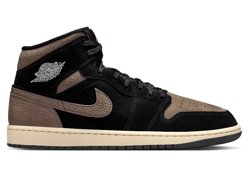 Air Jordan 1 Mid SE Olive Grey IB7110-002