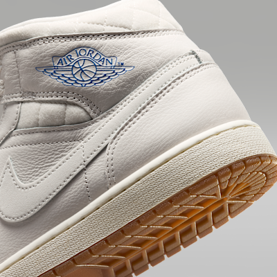 Cheap Air Jordan 1 Mid SE Phantom Marron Foncé/Rouge Université/Sail/Gomme IO2051-001