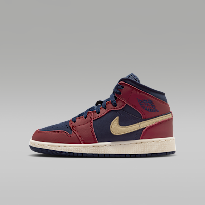 Air Jordan 1 Mid SE Team Red/Team Red/Pale Ivory/Pale Vanilla IO7551-600