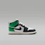 Lookbook Air Jordan 1 Mid Blanco Summit/Verde Lucky/Oro University/Negro II1252-100