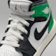 Sizing Air Jordan 1 Mid Blanco Summit/Verde Lucky/Oro University/Negro II1252-100