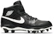 Air Jordan 1 Mid TD Cleat 'Hitam' AR5604-001