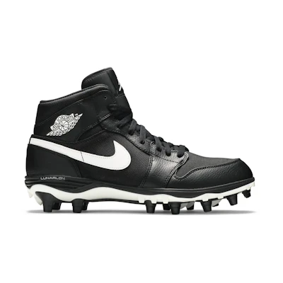Jordan 1 Mid TD Cleat 'Black'