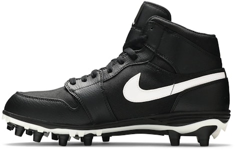 Air Jordan 1 Mid TD Sepatu Bola 'Hitam' AR5604-001 Lookbook Air Jordan 1 Mid TD Sepatu Bola 'Hitam' AR5604-001