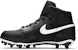Air Jordan 1 Mid TD Cleat 'Hitam' AR5604-001