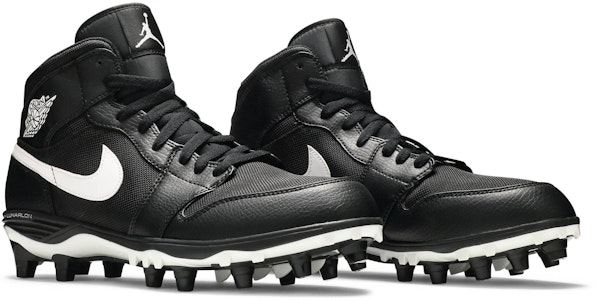 Air Jordan 1 Mid TD Sepatu Bola 'Hitam' AR5604-001 Cheap Air Jordan 1 Mid TD Sepatu Bola 'Hitam' AR5604-001