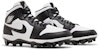 Air Jordan 1 Mid TD Cleat 'Hitam Putih' 2023 FJ6805-100