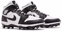 Cheap Air Jordan 1 Mid TD Cleat 'Hitam Putih' 2023 FJ6805-100