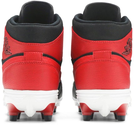 Air Jordan 1 Mid TD Cleat 'Bred' AR5604-061 Details for Air Jordan 1 Mid TD Cleat 'Bred' AR5604-061