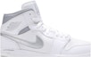 Order Air Jordan 1 Mid TD Cleat 'Perak Metalik' AR5604-101