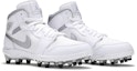 Cheap Air Jordan 1 Mid TD Cleat 'Perak Metalik' AR5604-101
