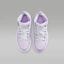 Shop Air Jordan 1 Mid 紫雾/淡紫葡萄/白色 DQ8424-502