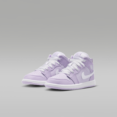 Purchase Air Jordan 1 Mid 紫雾/淡紫葡萄/白色 DQ8424-502