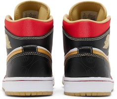 Air Jordan 1 Mid XQ '白黑运动红' 2022 DV0576-176 Details for Air Jordan 1 Mid XQ '白黑运动红' 2022 DV0576-176