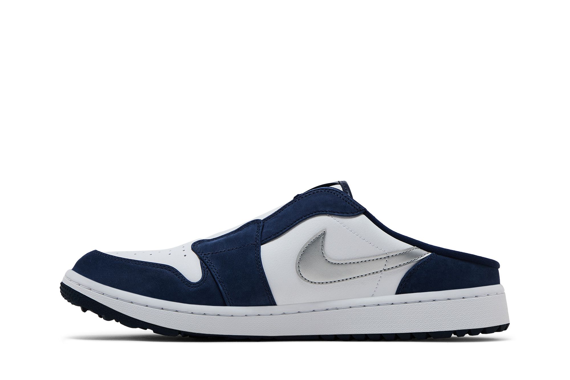 Purchase Air Jordan 1 Mule Golf 'Midnight Navy' untuk Lelaki FJ1214-102