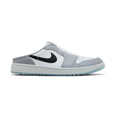 Jordan 1 Mule Golf 'Wolf Grey Black'