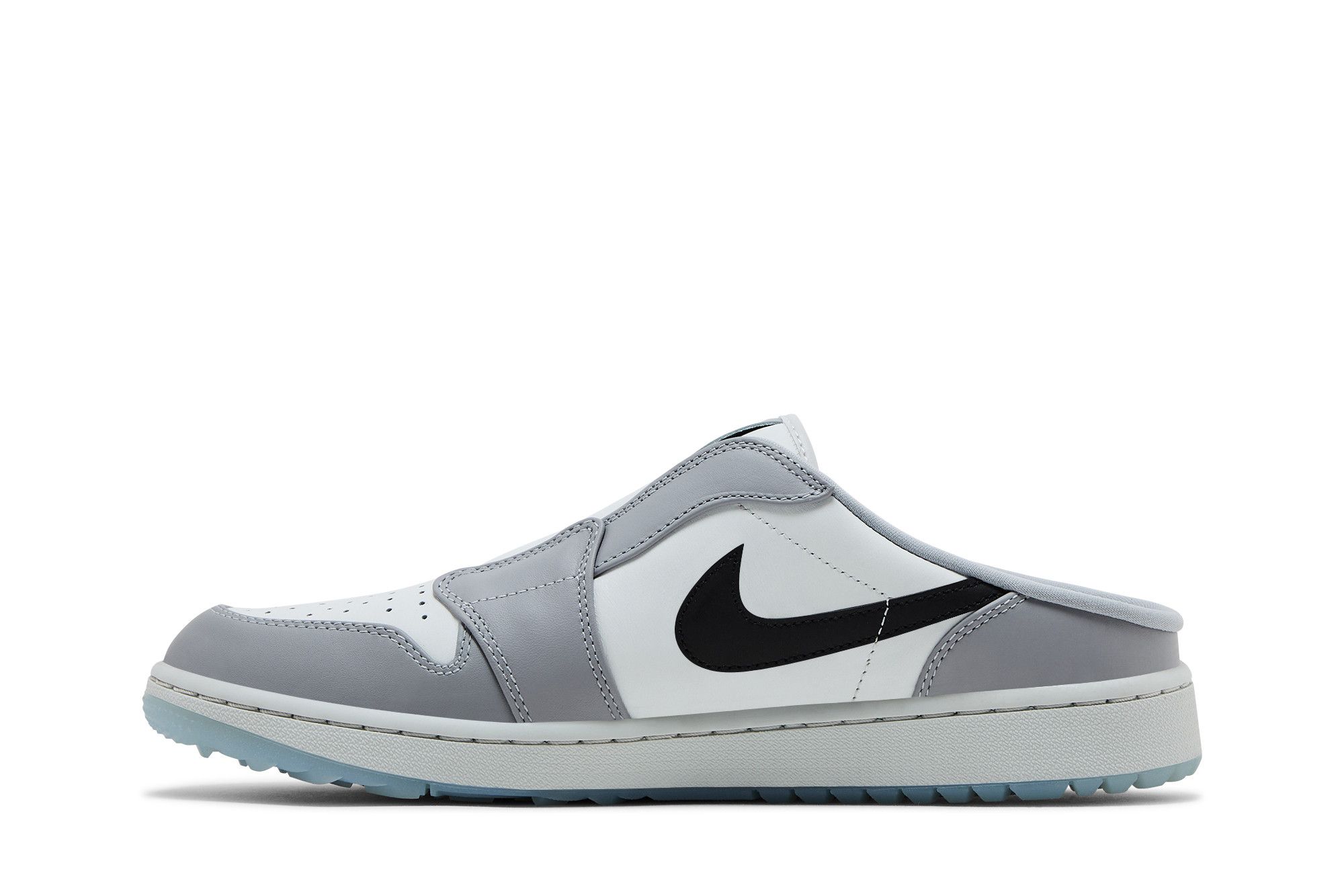 Shop Air Jordan 1 Mule Golf 'Wolf Grey Black' FJ1214-004